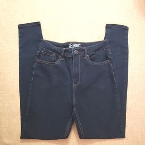 No Boundaries Juniors High Rise Skinny Blue Jeans Size 9